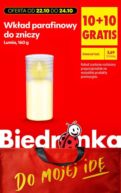 Biedronka - gazetka promocyjna Biedronkowe oszczędności od czwartku od czwartku 22.10 do soboty 24.10 - strona 6