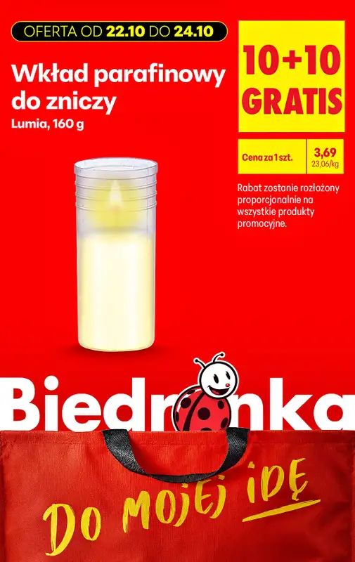 Biedronka - gazetka promocyjna Biedronkowe oszczędności od czwartku od czwartku 22.10 do soboty 24.10 - strona 6
