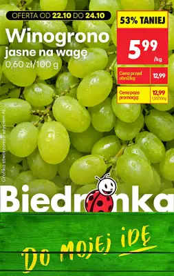 Biedronka - gazetka promocyjna Biedronkowe oszczędności od czwartku od czwartku 22.10 do soboty 24.10 - strona 11