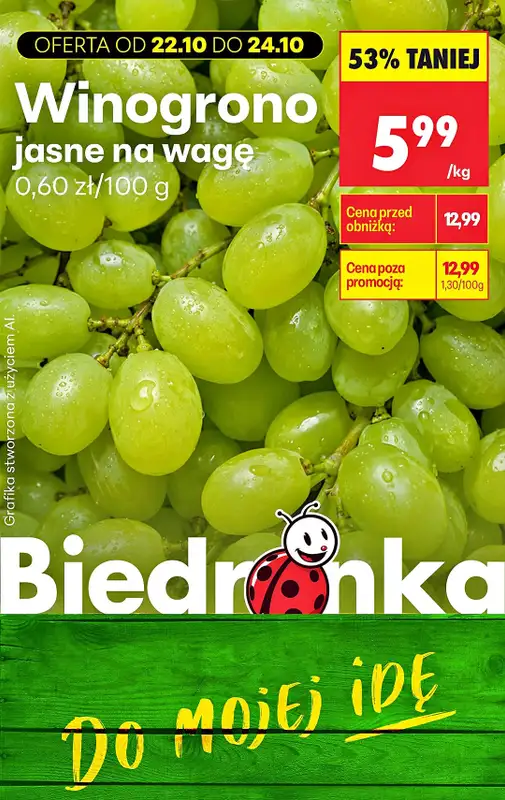 Biedronka - gazetka promocyjna Biedronkowe oszczędności od czwartku od czwartku 22.10 do soboty 24.10 - strona 11
