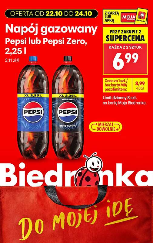 Biedronka - gazetka promocyjna Biedronkowe oszczędności od czwartku od czwartku 22.10 do soboty 24.10 - strona 7