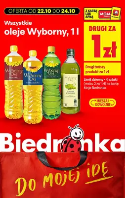 Biedronka - gazetka promocyjna Biedronkowe oszczędności od czwartku od czwartku 22.10 do soboty 24.10 - strona 9