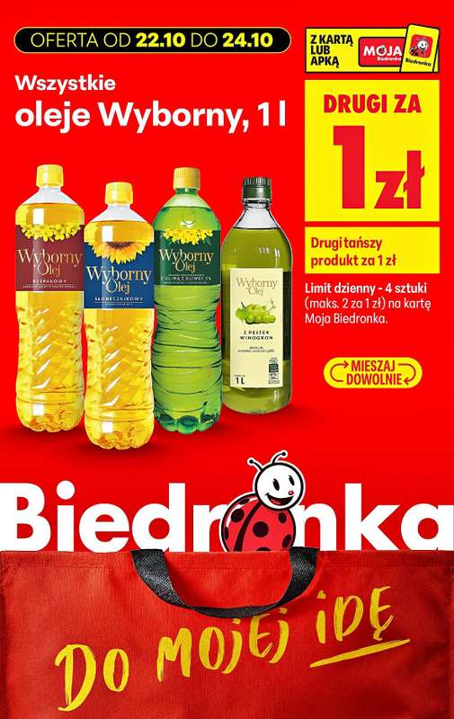 Biedronka - gazetka promocyjna Biedronkowe oszczędności od czwartku od czwartku 22.10 do soboty 24.10 - strona 9