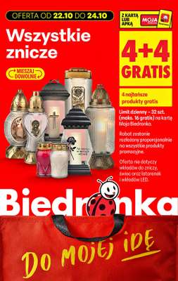 Biedronka - gazetka promocyjna Biedronkowe oszczędności od czwartku od czwartku 22.10 do soboty 24.10