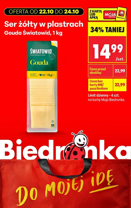 Biedronka - gazetka promocyjna Biedronkowe oszczędności od czwartku od czwartku 22.10 do soboty 24.10 - strona 10