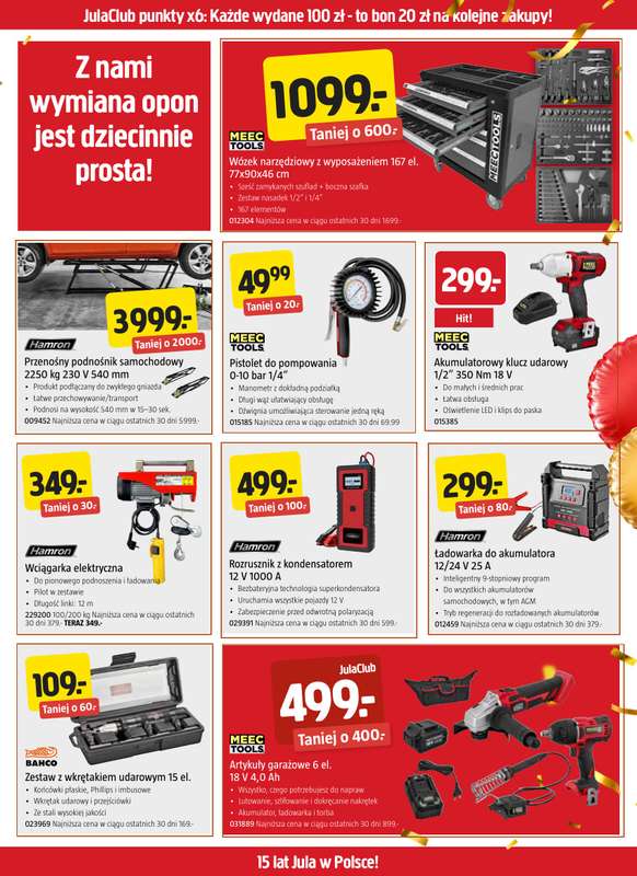Jula - gazetka promocyjna Gazetka od czwartku 22.10 do środy 04.11 - strona 3