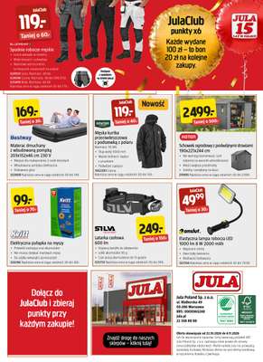 Jula - gazetka promocyjna Gazetka od czwartku 22.10 do środy 04.11 - strona 8