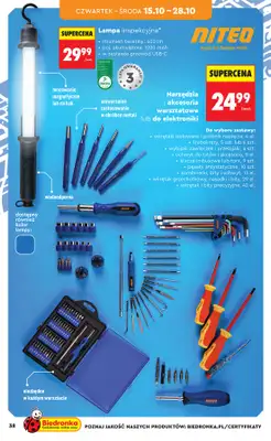 Biedronka - gazetka promocyjna Hity i inspiracje, od 10.10 od soboty 10.10 do środy 28.10 - strona 40