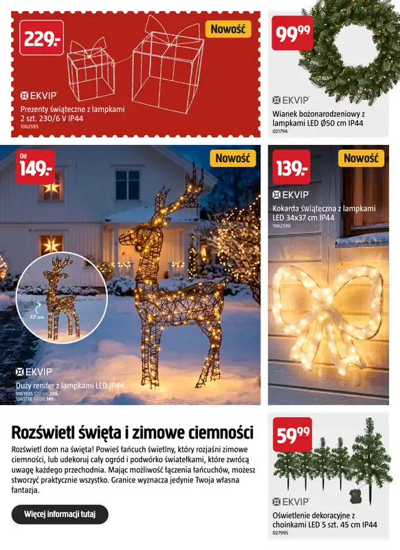 Jula - gazetka promocyjna Zorganizuj całe Święta w niskich cenach! od czwartku 22.10  - strona 17