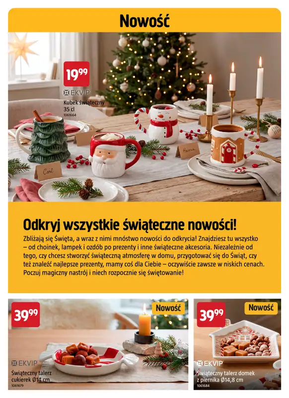 Jula - gazetka promocyjna Zorganizuj całe Święta w niskich cenach! od czwartku 22.10  - strona 6