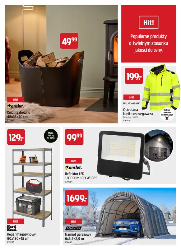 Jula - gazetka promocyjna Zorganizuj całe Święta w niskich cenach! od czwartku 22.10  - strona 9