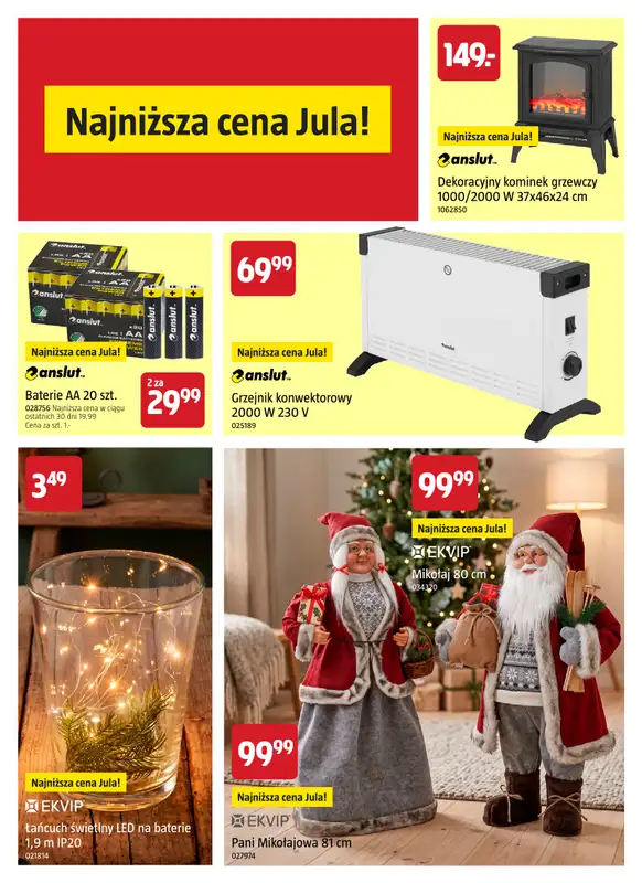 Jula - gazetka promocyjna Zorganizuj całe Święta w niskich cenach! od czwartku 22.10  - strona 8