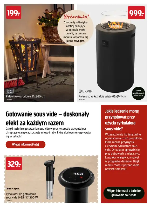 Jula - gazetka promocyjna Zorganizuj całe Święta w niskich cenach! od czwartku 22.10  - strona 27