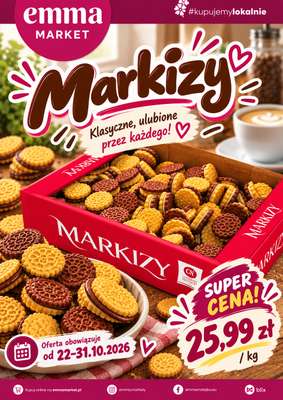 emma MARKET - gazetka promocyjna Markizy od czwartku 22.10 do soboty 31.10