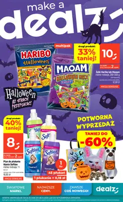 Dealz - gazetka promocyjna Make a Dealz! od czwartku 22.10 do środy 28.10