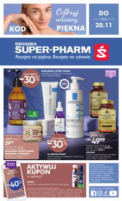 Super-Pharm - gazetka promocyjna Gazetka od czwartku 22.10 do piątku 20.11