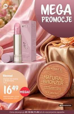 Rossmann - gazetka promocyjna Nowe MEGA promocje - od 22.10 od czwartku 22.10 do środy 04.11