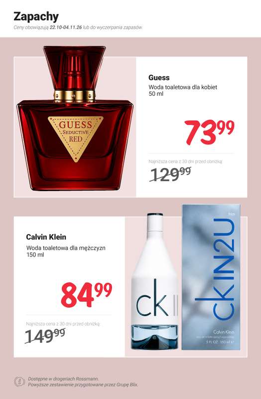 Rossmann - gazetka promocyjna Nowe MEGA promocje - od 22.10 od czwartku 22.10 do środy 04.11 - strona 4