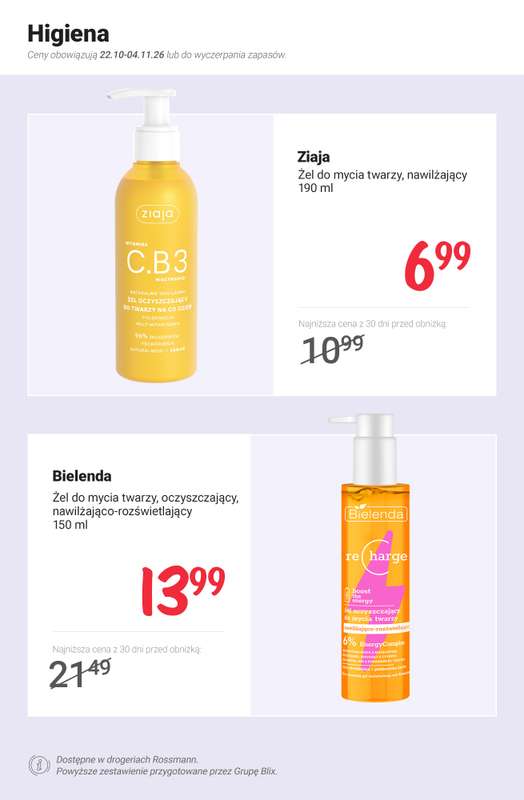 Rossmann - gazetka promocyjna Nowe MEGA promocje - od 22.10 od czwartku 22.10 do środy 04.11 - strona 8