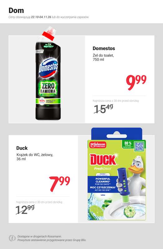 Rossmann - gazetka promocyjna Nowe MEGA promocje - od 22.10 od czwartku 22.10 do środy 04.11 - strona 11