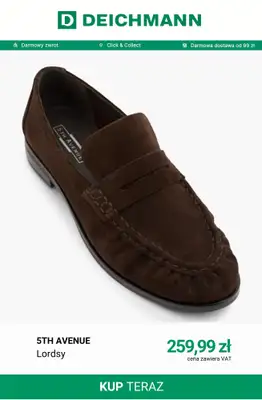 Deichmann - gazetka promocyjna Lordsy damskie od piątku 23.10  - strona 11