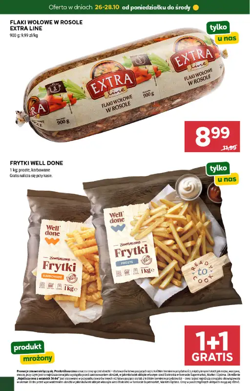 Stokrotka - gazetka promocyjna Hity na start od poniedziałku 26.10 do środy 28.10 - strona 4