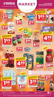emma MARKET - gazetka promocyjna Oferta spożywcza Emma Market od czwartku 22.10 do środy 28.10