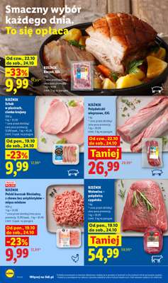 Lidl - gazetka promocyjna Oferta od czwartku od czwartku 22.10 do soboty 24.10 - strona 60