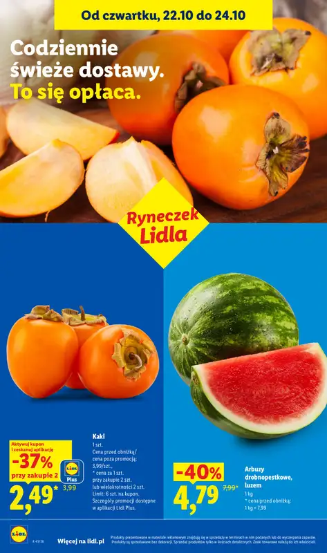 Lidl - gazetka promocyjna Oferta od czwartku od czwartku 22.10 do soboty 24.10 - strona 50