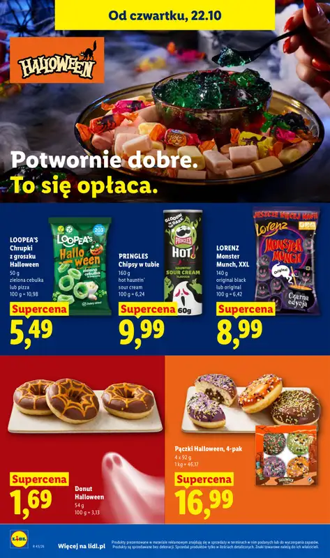 Lidl - gazetka promocyjna Oferta od czwartku od czwartku 22.10 do soboty 24.10 - strona 70