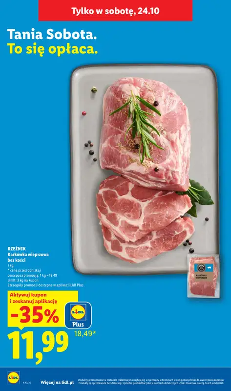 Lidl - gazetka promocyjna Oferta od czwartku od czwartku 22.10 do soboty 24.10 - strona 4
