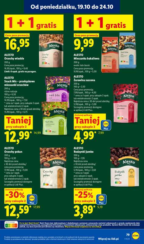 Lidl - gazetka promocyjna Oferta od czwartku od czwartku 22.10 do soboty 24.10 - strona 83
