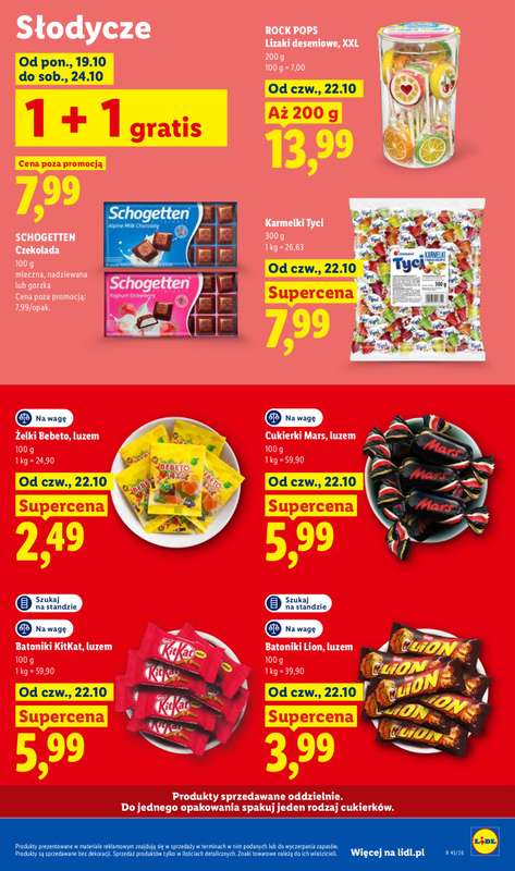 Lidl - gazetka promocyjna Oferta od czwartku od czwartku 22.10 do soboty 24.10 - strona 75