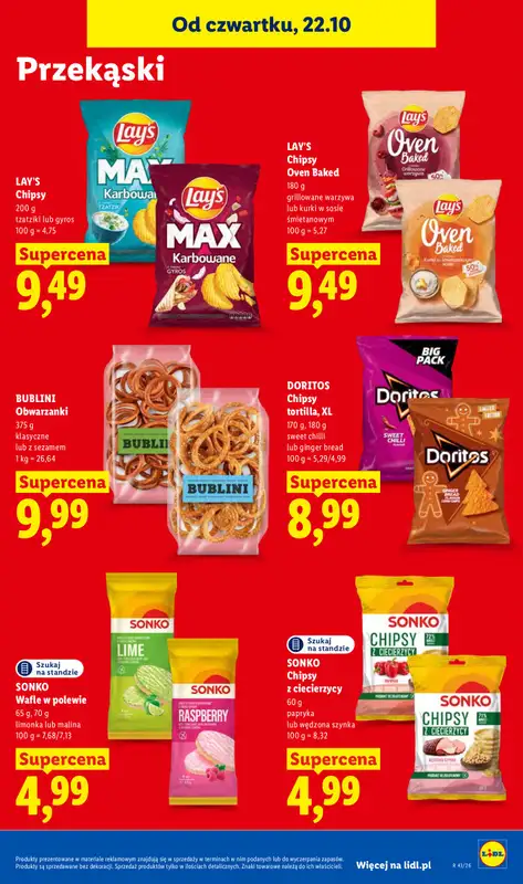 Lidl - gazetka promocyjna Oferta od czwartku od czwartku 22.10 do soboty 24.10 - strona 85