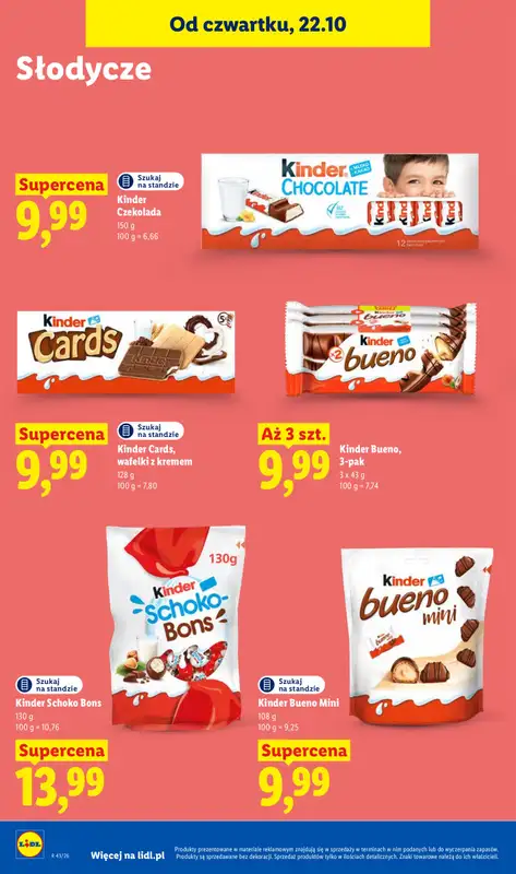 Lidl - gazetka promocyjna Oferta od czwartku od czwartku 22.10 do soboty 24.10 - strona 76