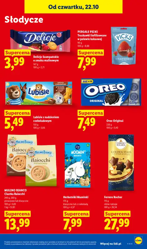 Lidl - gazetka promocyjna Oferta od czwartku od czwartku 22.10 do soboty 24.10 - strona 77