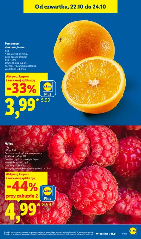 Lidl - gazetka promocyjna Oferta od czwartku od czwartku 22.10 do soboty 24.10 - strona 13