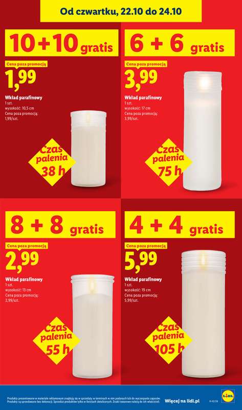Lidl - gazetka promocyjna Oferta od czwartku od czwartku 22.10 do soboty 24.10 - strona 15