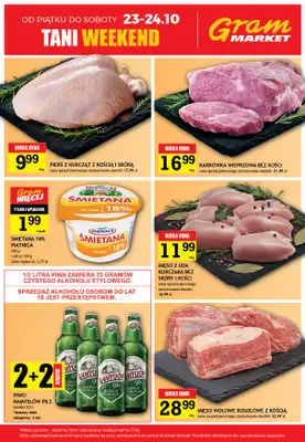 Gram Market - gazetka promocyjna Cały tydzień niskie ceny od czwartku 22.10 do środy 28.10 - strona 2