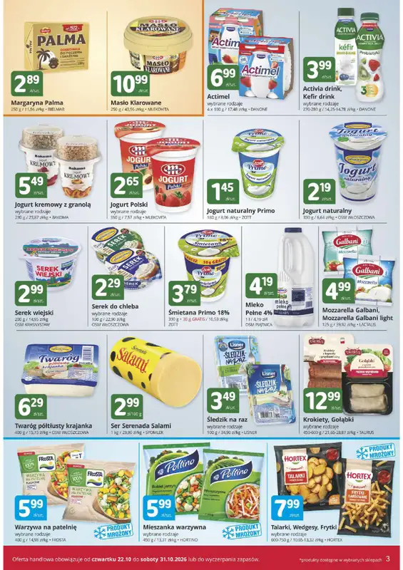 Marketvita - gazetka promocyjna Gazetka od czwartku 22.10 do soboty 31.10 - strona 3