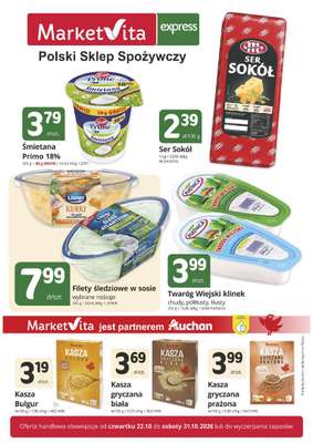 Marketvita - gazetka promocyjna Gazetka Express od czwartku 22.10 do soboty 31.10