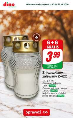 Dino - gazetka promocyjna Znicze i wkłady w supercenach od piątku 23.10 do wtorku 27.10 - strona 3