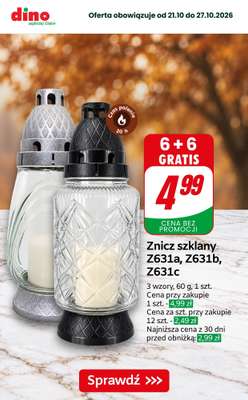 Dino - gazetka promocyjna Znicze i wkłady w supercenach od piątku 23.10 do wtorku 27.10 - strona 4
