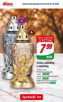 Dino - gazetka promocyjna Znicze i wkłady w supercenach od piątku 23.10 do wtorku 27.10 - strona 2