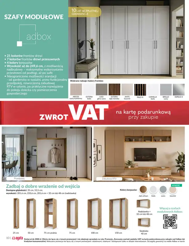 Salony Agata - gazetka promocyjna Gazetka od piątku 23.10 do soboty 07.11 - strona 10