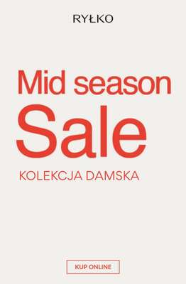 Ryłko - gazetka promocyjna MID SEASON SALE kolekcja damska od piątku 23.10 