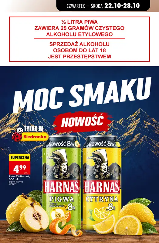 Biedronka - gazetka promocyjna Nowości w Biedronce! od czwartku 22.10 do soboty 24.10 - strona 7