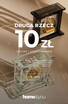 home&you - gazetka promocyjna Druga rzecz 10 zł od czwartku 22.10 do wtorku 27.10
