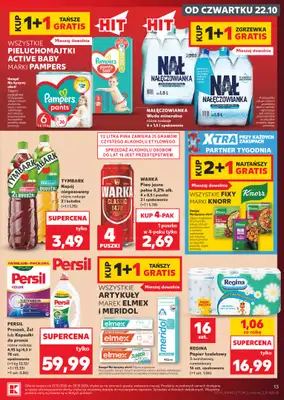 Kaufland - gazetka promocyjna Gazetka Tygodnia od czwartku 22.10 do środy 28.10 - strona 13