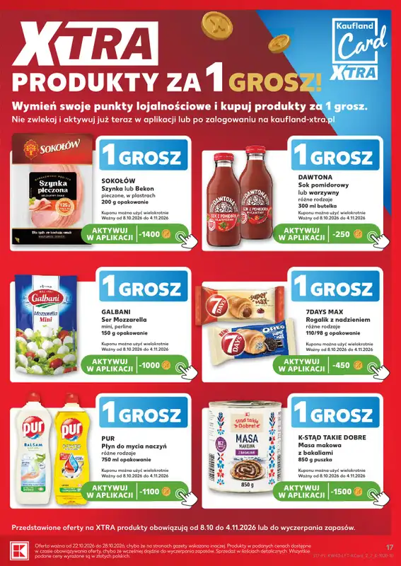 Kaufland - gazetka promocyjna Gazetka Tygodnia od czwartku 22.10 do środy 28.10 - strona 17